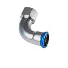 Nerezové koleno PREX 90° lisovací s vnitřním závitem 35xRp1 1/4